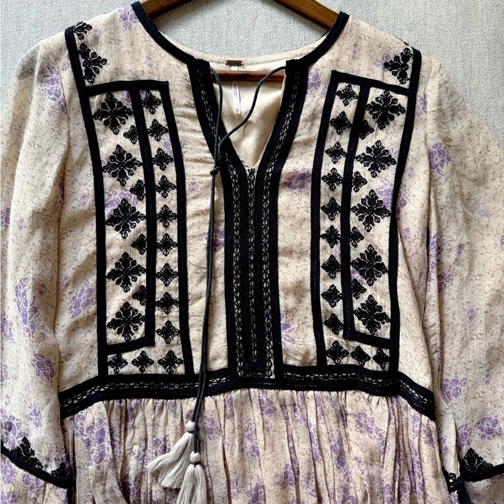 Free People Women’s Stuck In The Middle With You Dress Size XS EUC - Picture 3 of 6